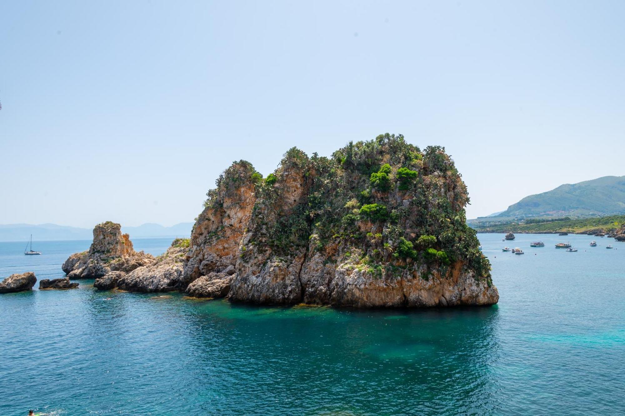 Апартаменты Torre Di Scopello Скопелло Экстерьер фото