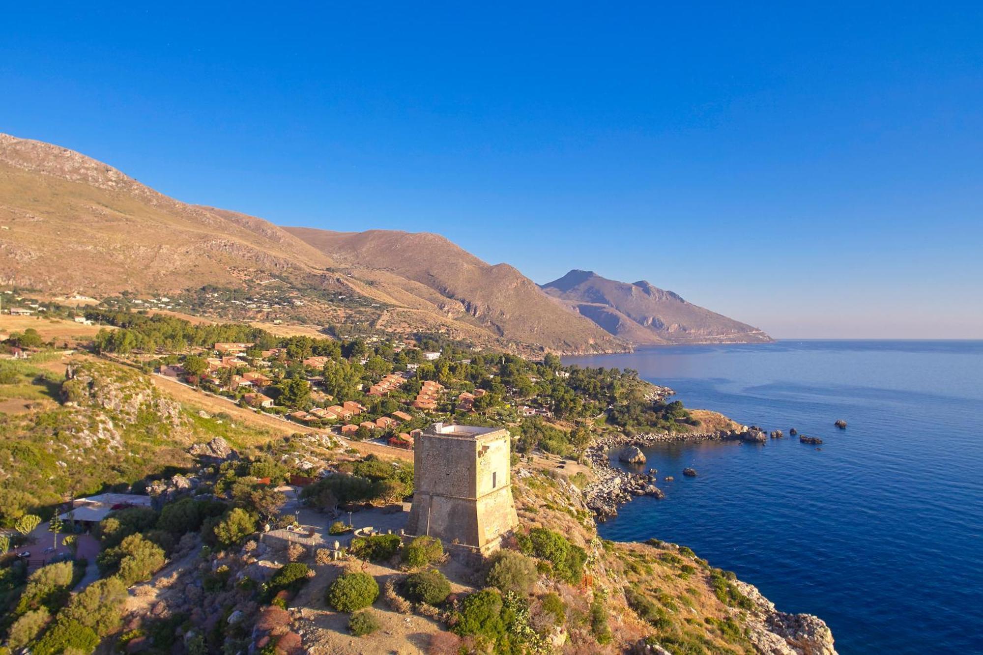 Апартаменты Torre Di Scopello Скопелло Экстерьер фото