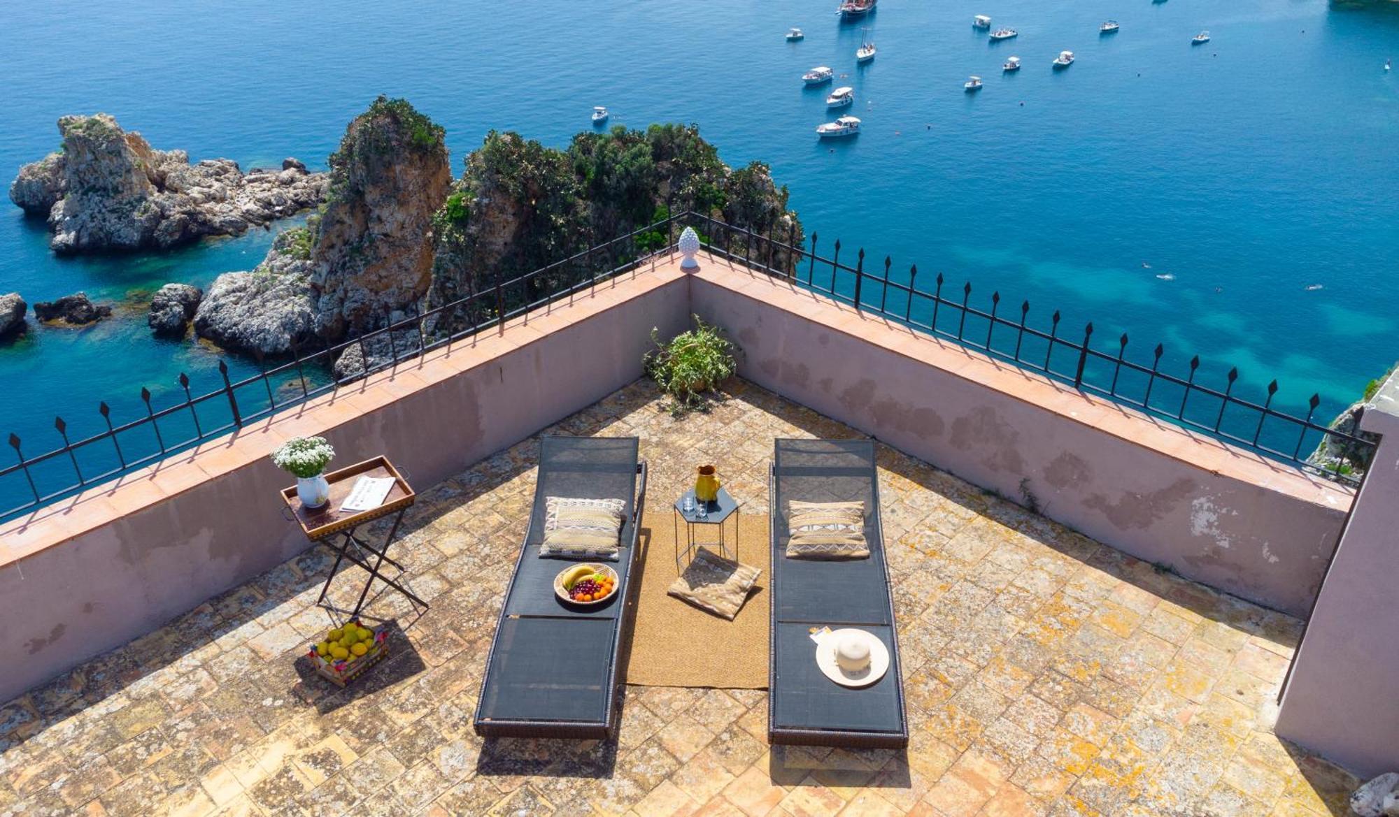 Апартаменты Torre Di Scopello Скопелло Экстерьер фото