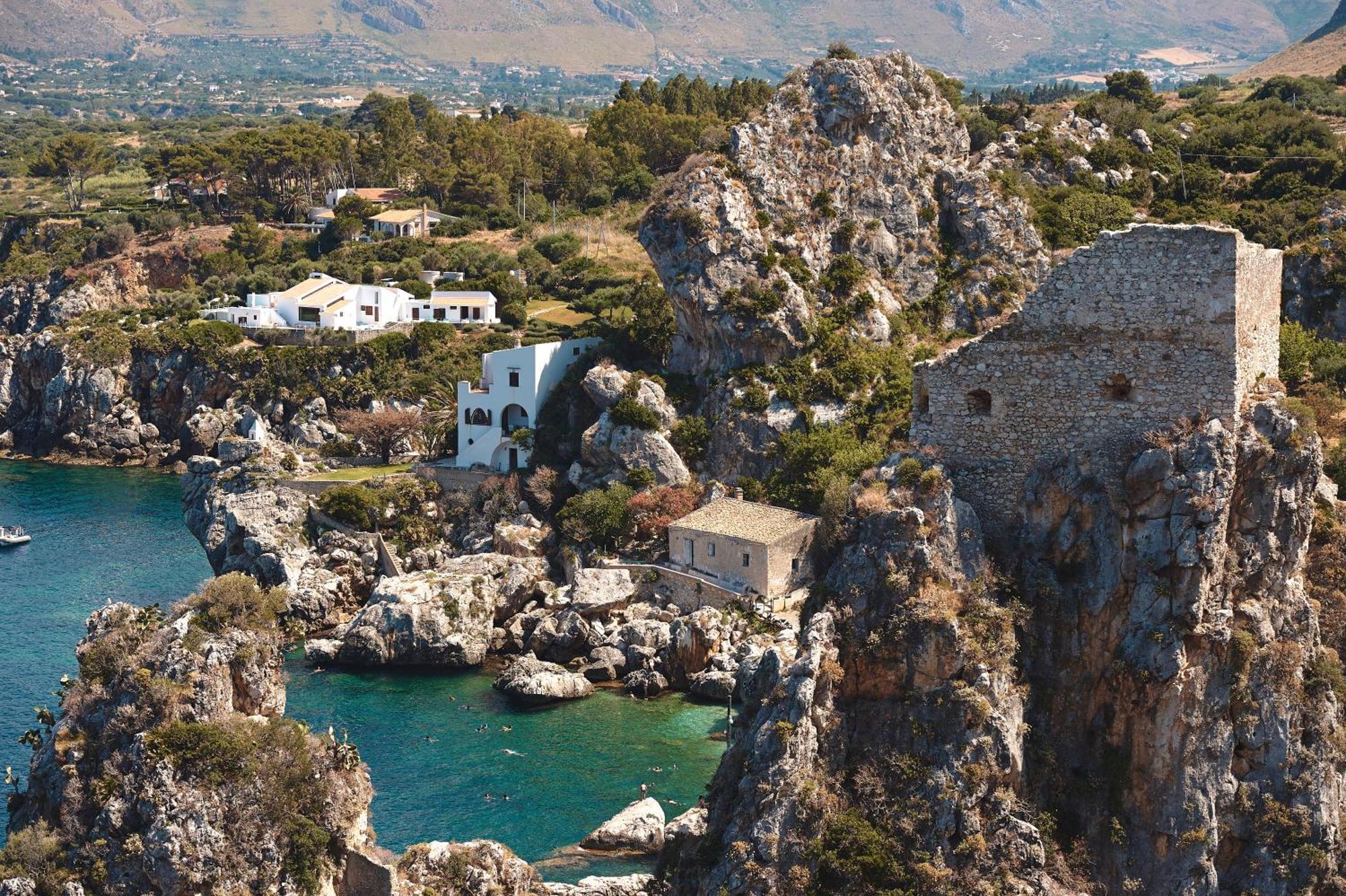 Апартаменты Torre Di Scopello Скопелло Экстерьер фото