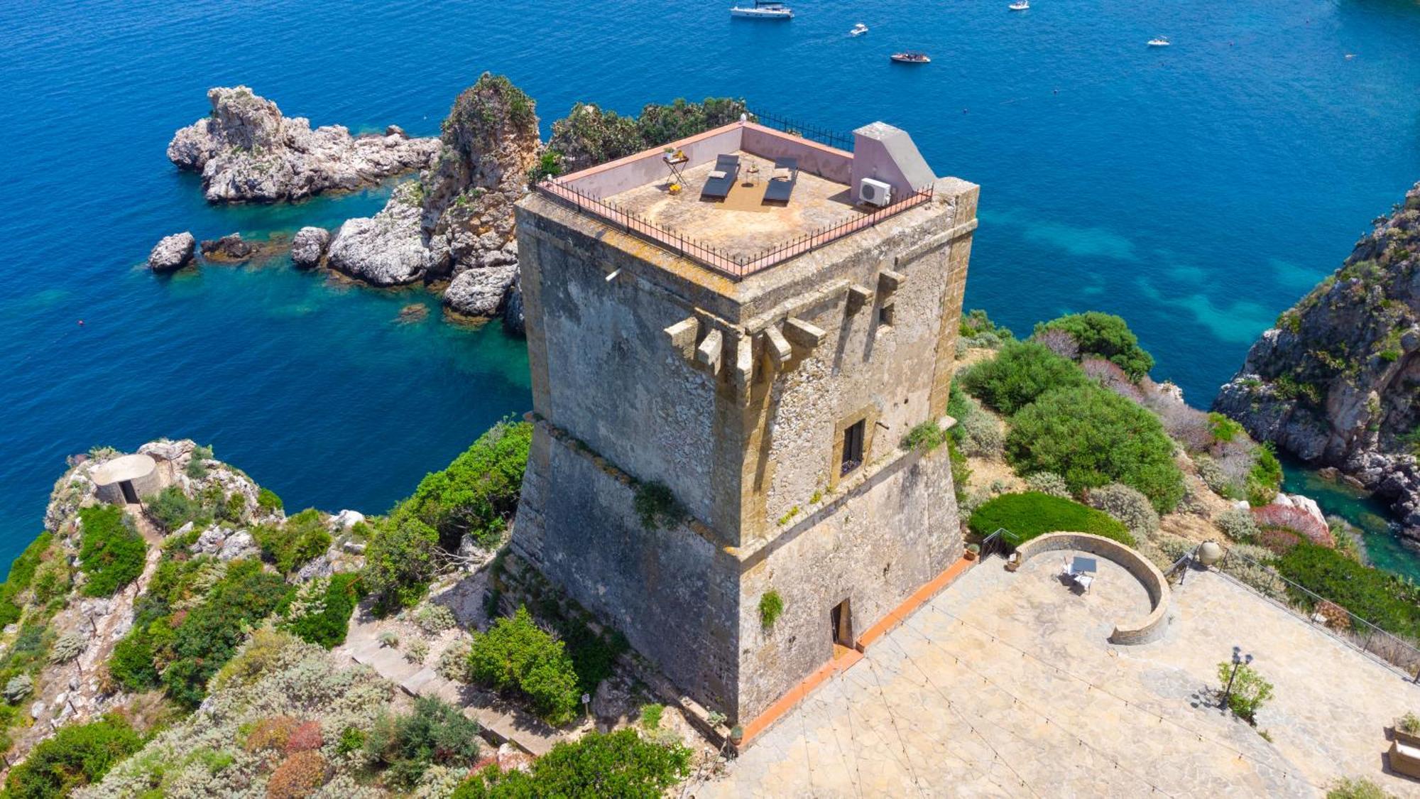 Апартаменты Torre Di Scopello Скопелло Экстерьер фото